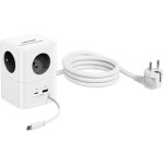 PowerCube 4xAC,PD 65W,1.5m,šedá CUBENEST