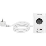 PowerCube 4xAC,PD 65W,1.5m,šedá CUBENEST