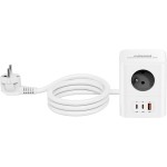 PowerCube 4xAC,PD 30W,1.5m,šedá CUBENEST