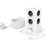 PowerCube 8xAC,PD 65W, 3m, šedá CUBENEST