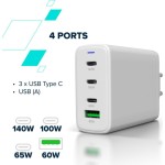 CU140ACC GaN 150W 3xPD 1xQC EU CANYON