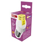 LED žárovka CLS Mini Globe / E27 / 2,2 W (25 W) / 250 lm / teplá bílá