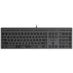 FX60 podsv kláv color USB CZ šedá A4TECH