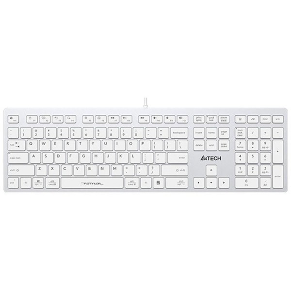 FX50 kancel. bezdr. CZ/SK Bílá A4TECH
