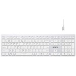 FBX50C bezdr. kancel. kláv. bílá A4TECH