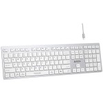FBX50C bezdr. kancel. kláv. bílá A4TECH