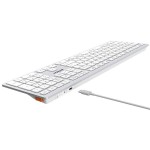 FBX50C bezdr. kancel. kláv. bílá A4TECH