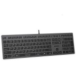 FX60 Podsvícená bílá USB CZ šedá A4TECH