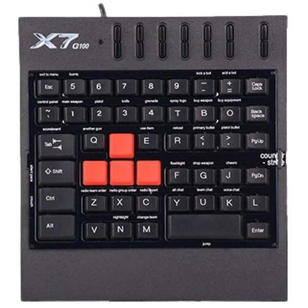 G100 profesionální her. kláv. A4TECH