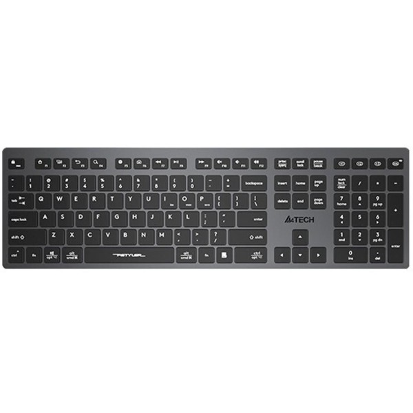 FBX50C bezdr. kancel. kláv. šedá A4TECH