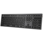 FBX50C bezdr. kancel. kláv. šedá A4TECH
