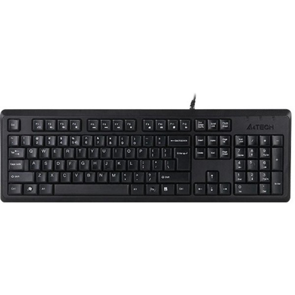 KR-92 kláv. CZ/US USB černá A4TECH