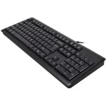 KR-92 kláv. CZ/US USB černá A4TECH