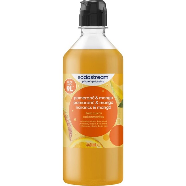 Příchuť Pomeranč Mango Zero 440ml DC SOD