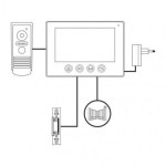 Sada videotelefonu EMOS EM-101WIFI s aplikací pro mobily