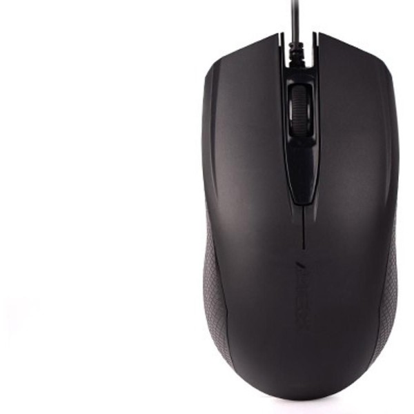 OP-760 Black myš 3 tlačítka USB b A4TECH