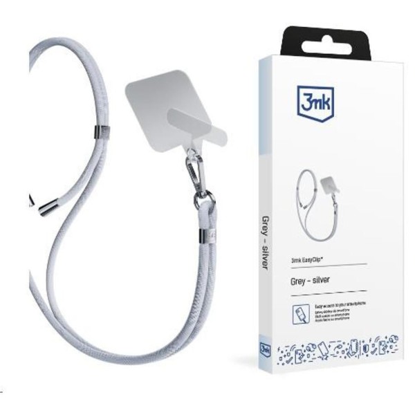 EasyClip šňůrka šedá 3MK