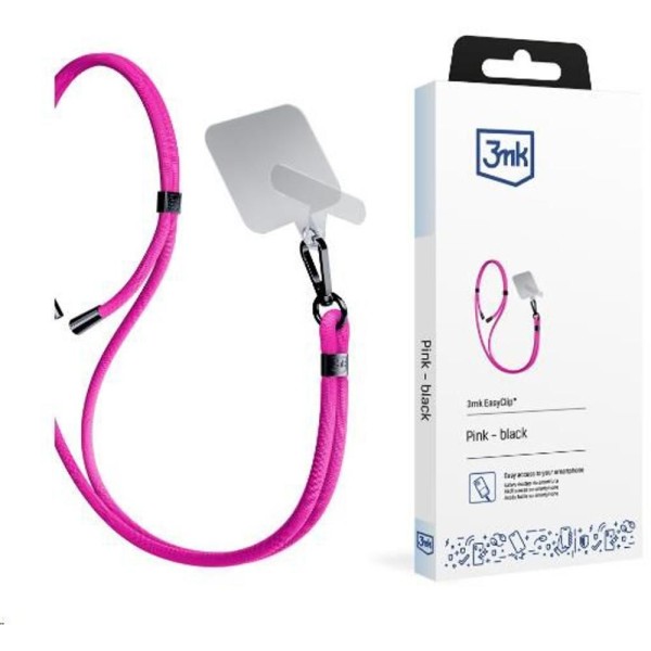 EasyClip šňůrka růžová 3MK