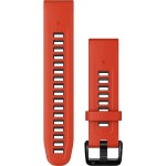 QuickFit 20mm silikon červ./šedá GARMIN