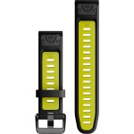 QuickFit 20mm silikon black/lime GARMIN