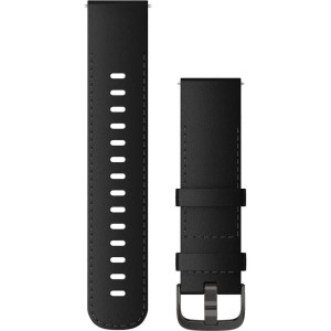 Quick Release 22mm Leather Black GARMIN