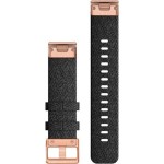 QuickFit 20mm nylon černá/rosegoldGARMIN