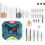 Vrtáky a bity 34 ks. 2.607.010.608 BOSCH