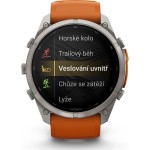 fenix 9 Pro 51mm inReach Titanium Orange