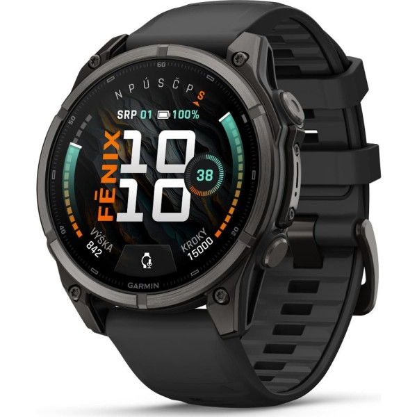 fenix 9 47mm Titanium Black GARMIN
