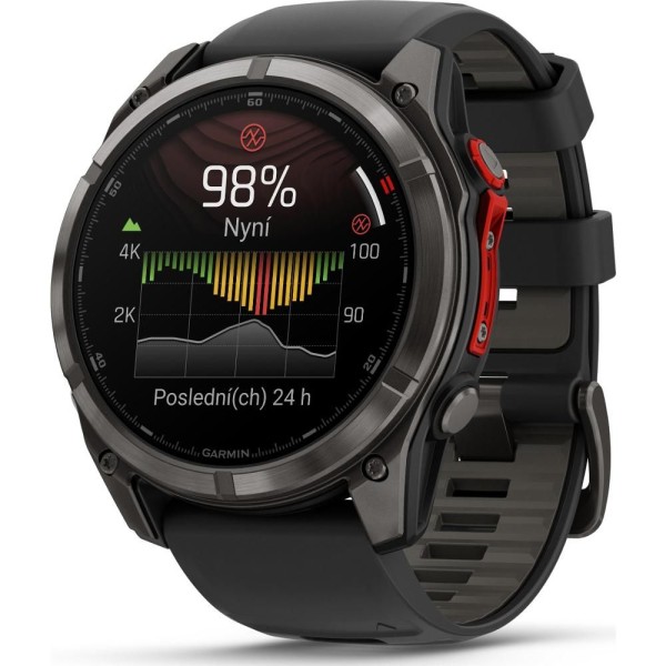 fenix 8 Pro 51mm MicroLED Sapp Tit.Bk/Gr