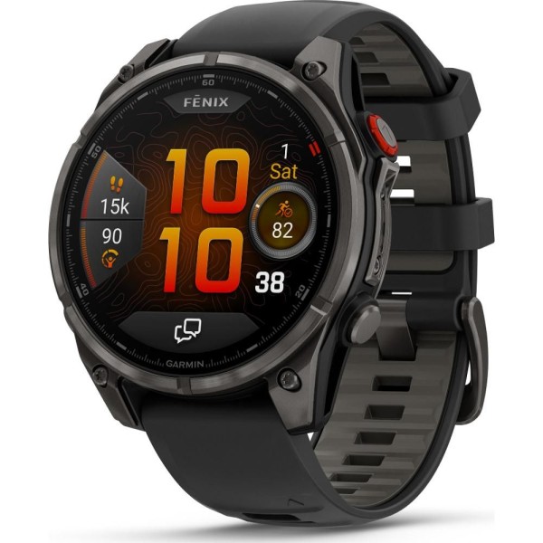 fenix 8 Pro 47mm AMOLED Sapph Tit. Bk/Gr