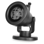 LED dekorativní projektor – 6 motivů, venkovní i vnitřní
