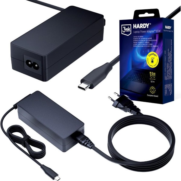 Hardy NTB charger 65W USB-C 3MK