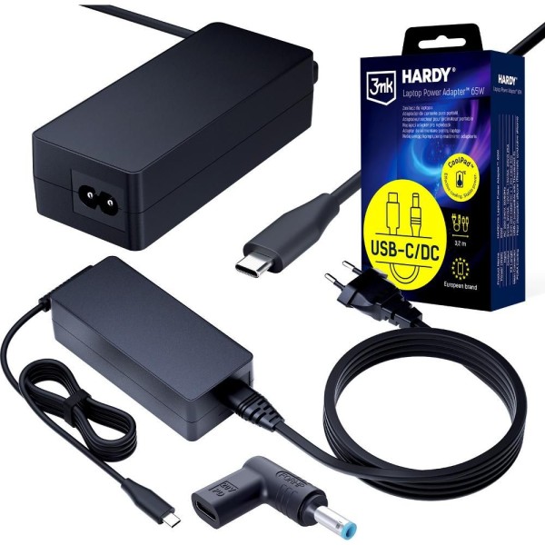 Hardy NTB charger 65W HP USB-C 3MK