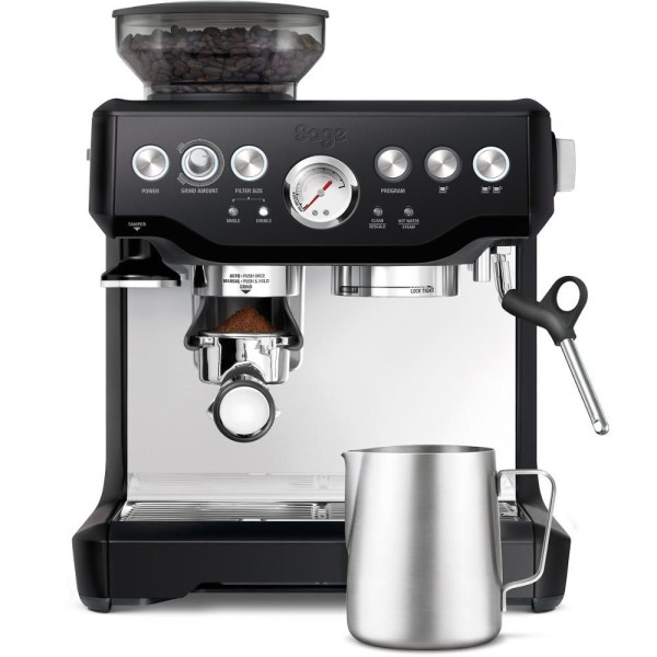 BES875BTR Espresso černé matné SAGE