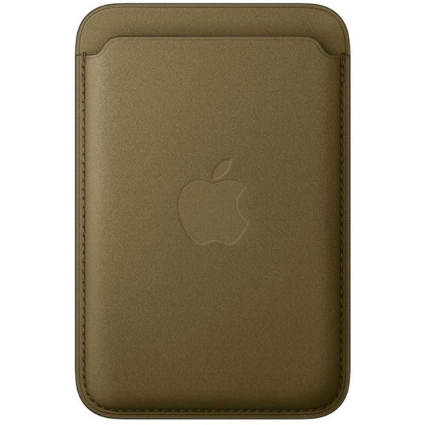 iPhone FineWoven Wallet MS D.Olive APPLE