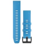 QuickFit 22 Cyan blue silicone GARMIN