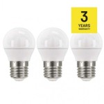 LED žárovka Classic Mini Globe 6W E27 teplá bílá