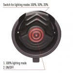 CREE LED nabíjecí kov. svítilna Ultibright 80 P3180, 600lm