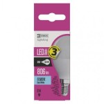 LED žárovka Classic Mini Globe 8W E14 studená bílá