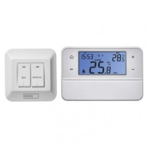 Pokojový termostat s komunikací OpenTherm, bezdrátový, P5616OT