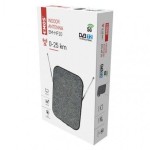 Pokojová anténa EMOS EM-HF10, 0–25 km DVB-T2
