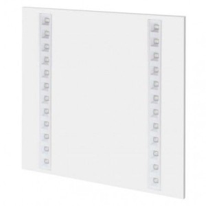 LED panel troffer 60×60, čtvercový vestavný bílý, 27W, neutrální bílá, UGR