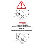 IGOTREND, pracovní plošina k univerzálnímu kloubovému žebříku 4x4 (87 x 29,5 cm + 115 x 29,5 cm)