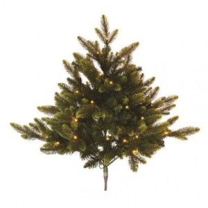 LED vánoční stromeček, 75 cm, 3x AA, vnitřní, teplá bílá, časovač
