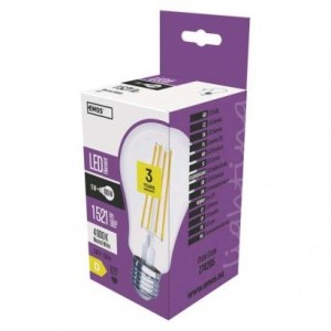 LED žárovka Filament A67 11W E27 neutrální bílá