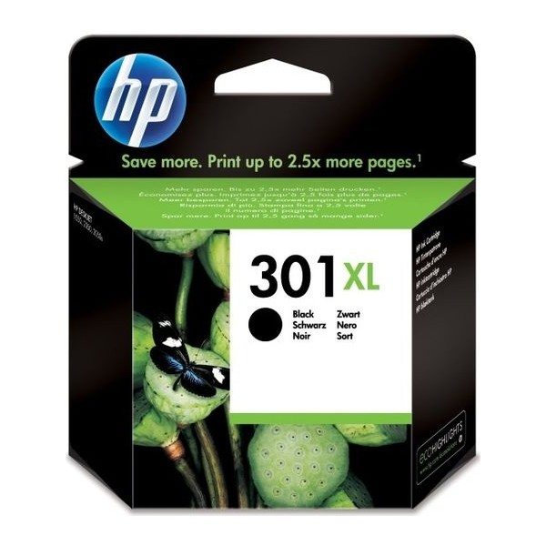 HP 301XL Black, CH563EE
