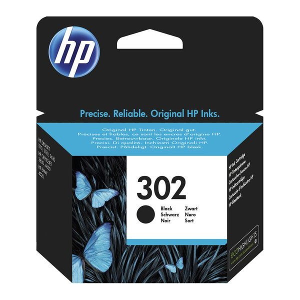 HP 302 Black, F6U66AE