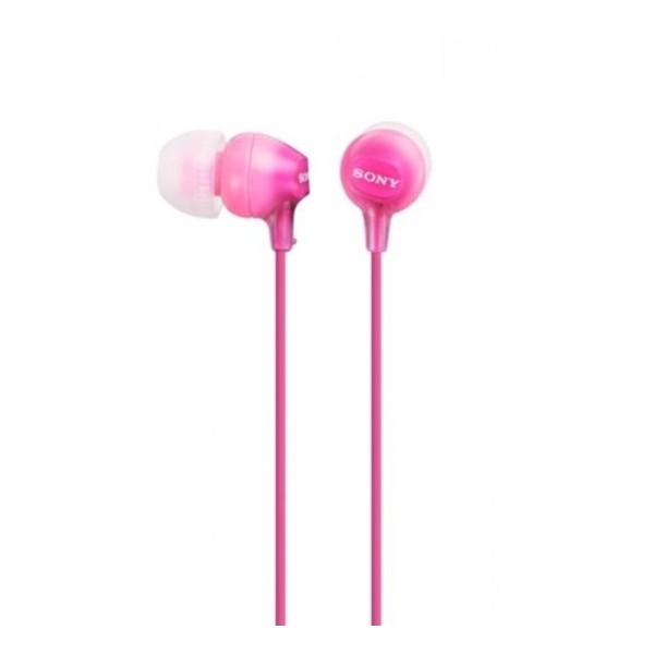 SONY sluchátka MDR-EX15LP, růžová