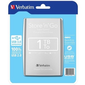 VERBATIM Store”n”Go 1TB Silver (53071)